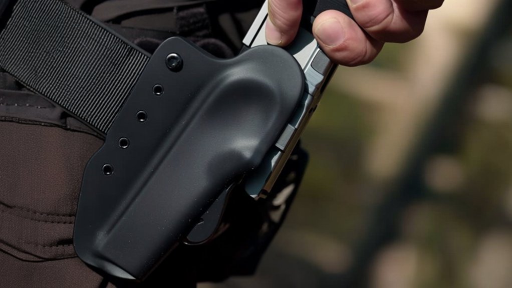 secure tactical firearm holster