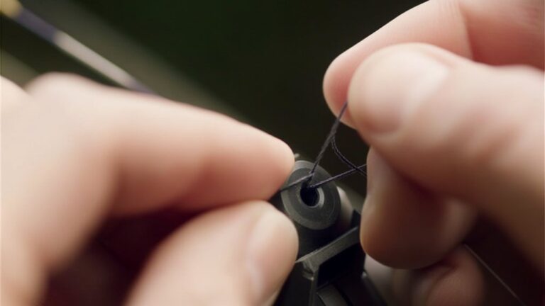 securely attach peep sight