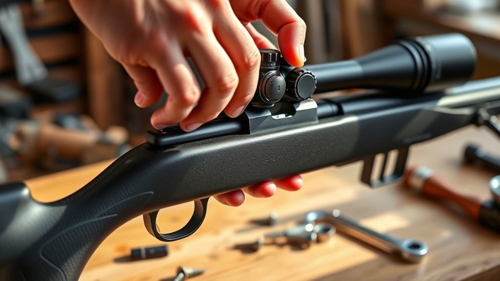 securely mount your rifle