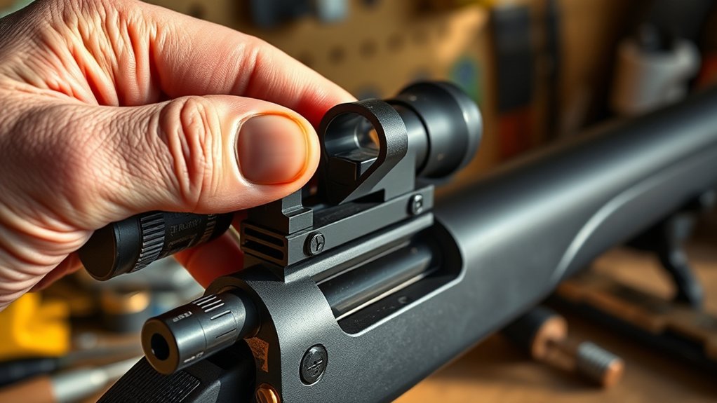 select suitable adjustable peep sight