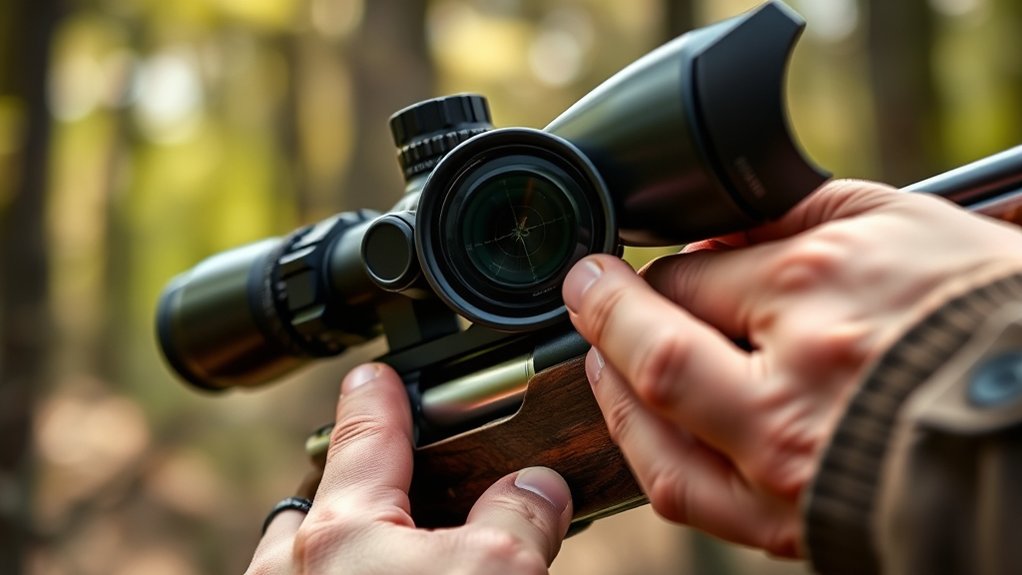 selecting optimal reticle type