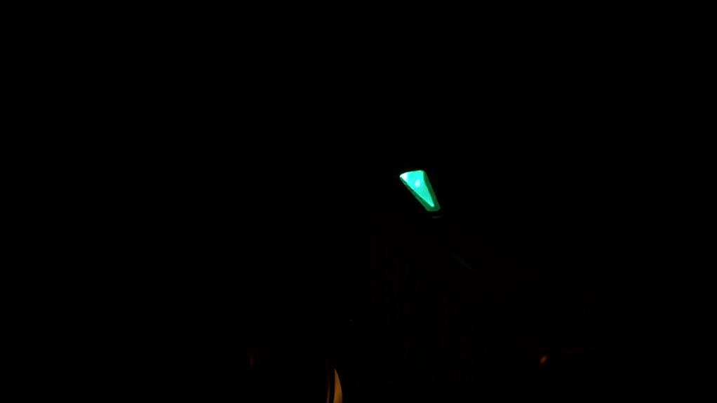 self illuminating low light sights