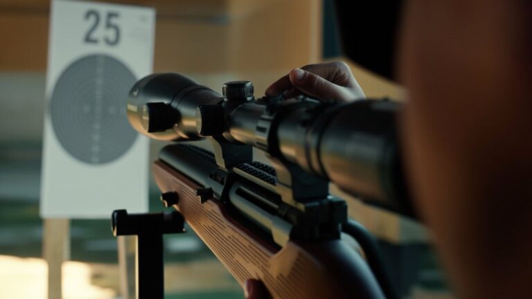 sight scope at 25 yards