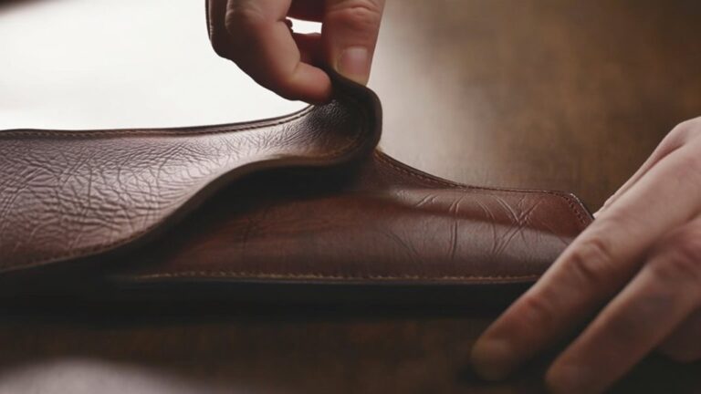 stretch leather holster easily