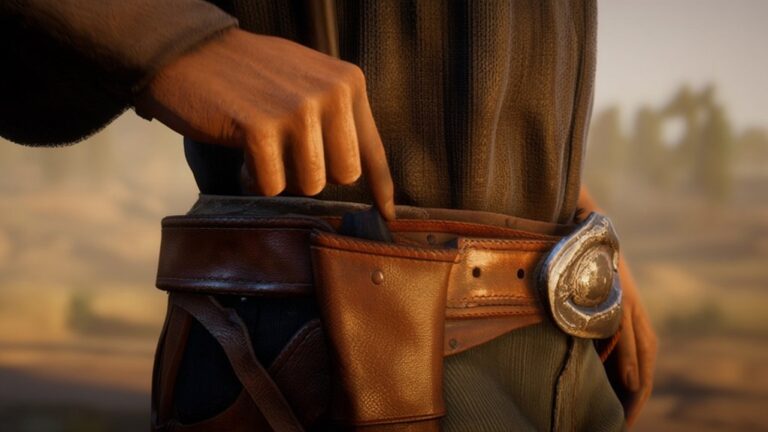 unequip offhand holster method