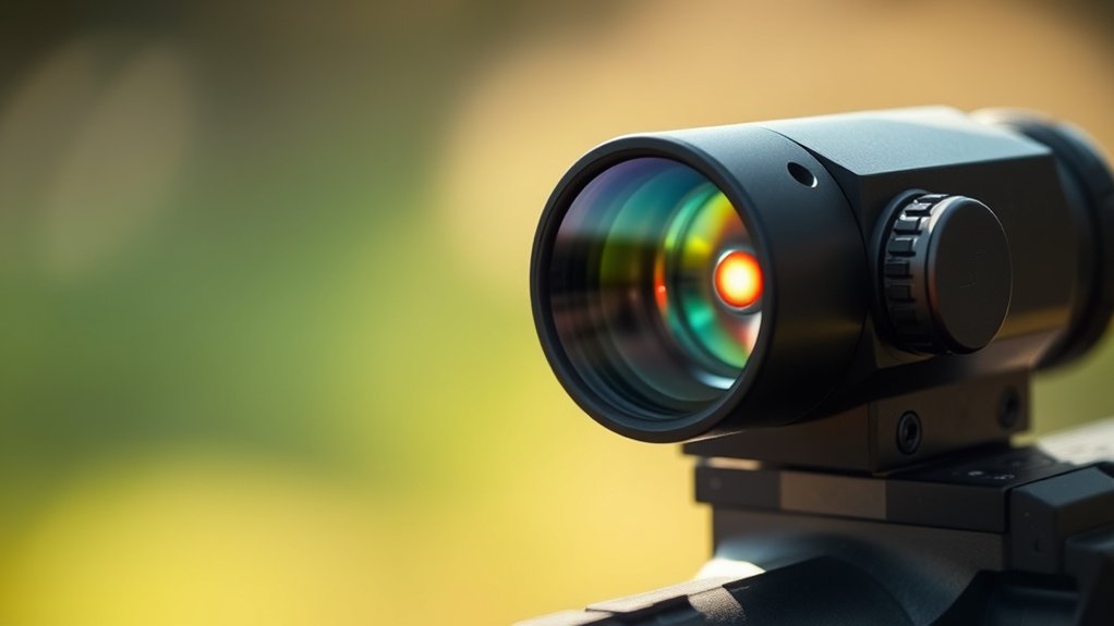 wide fast non magnifying sight