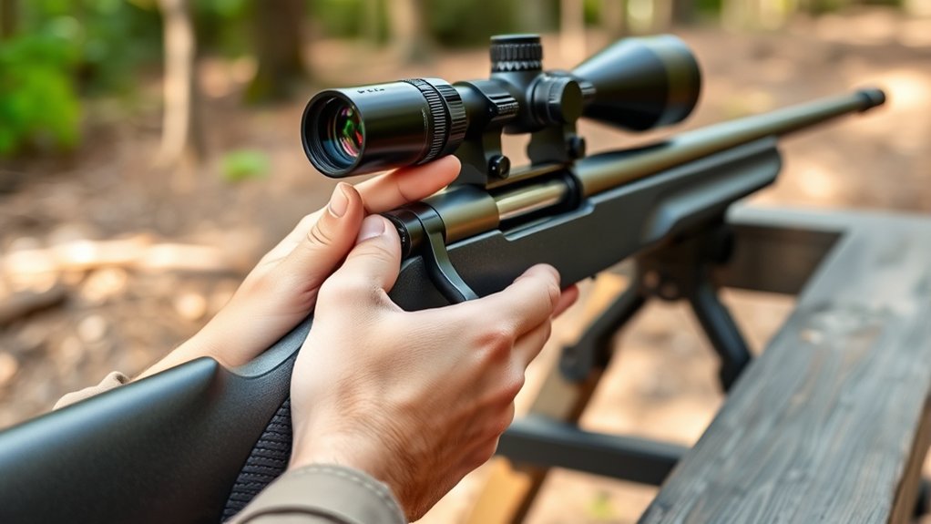 zero rifle scope accurately