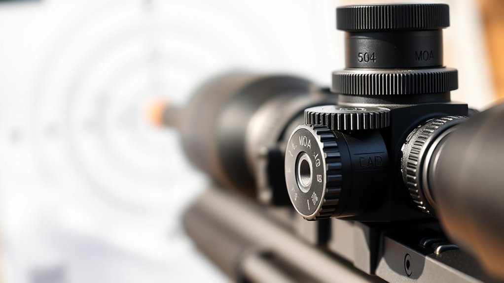 zeroing scope with moa